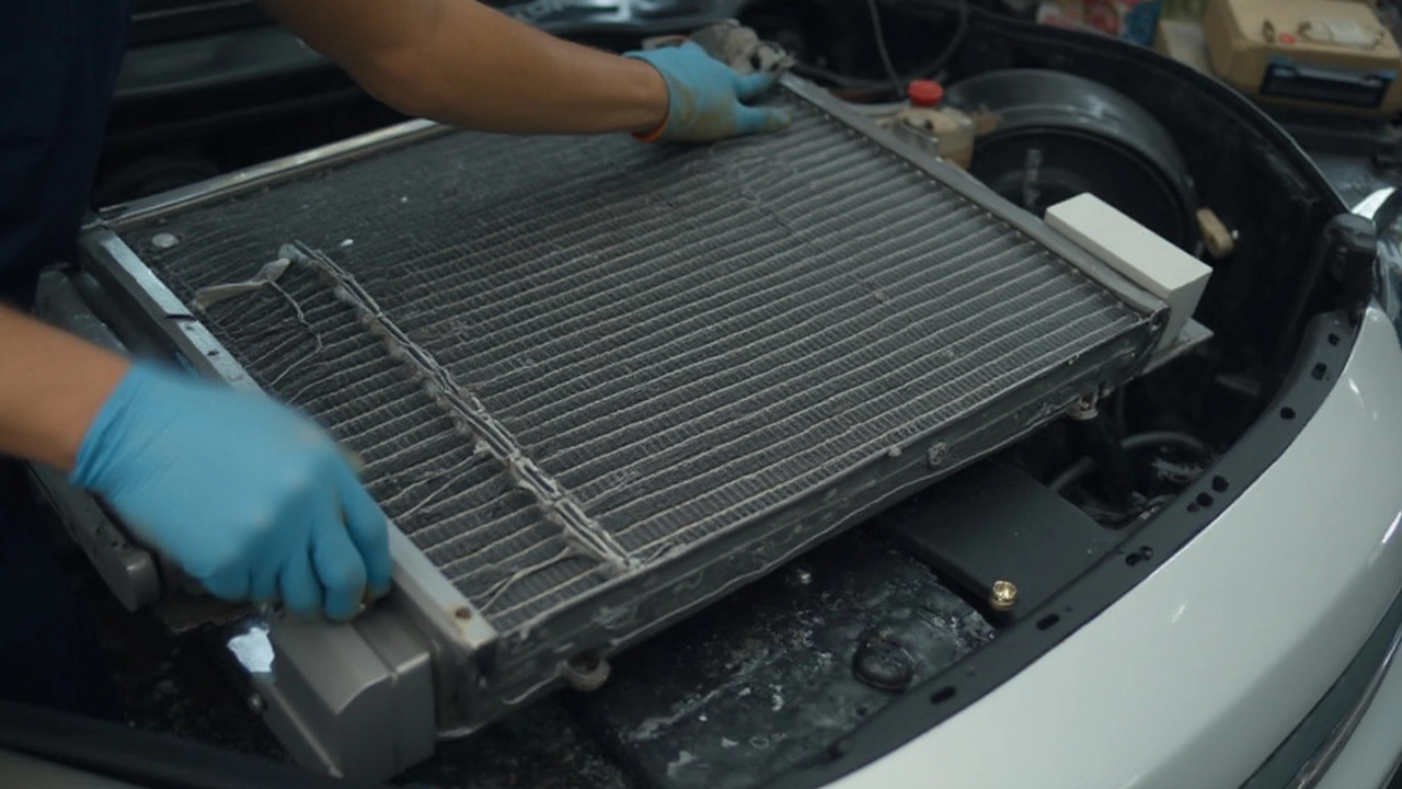 How to Reduce Coolant Spills and Stains