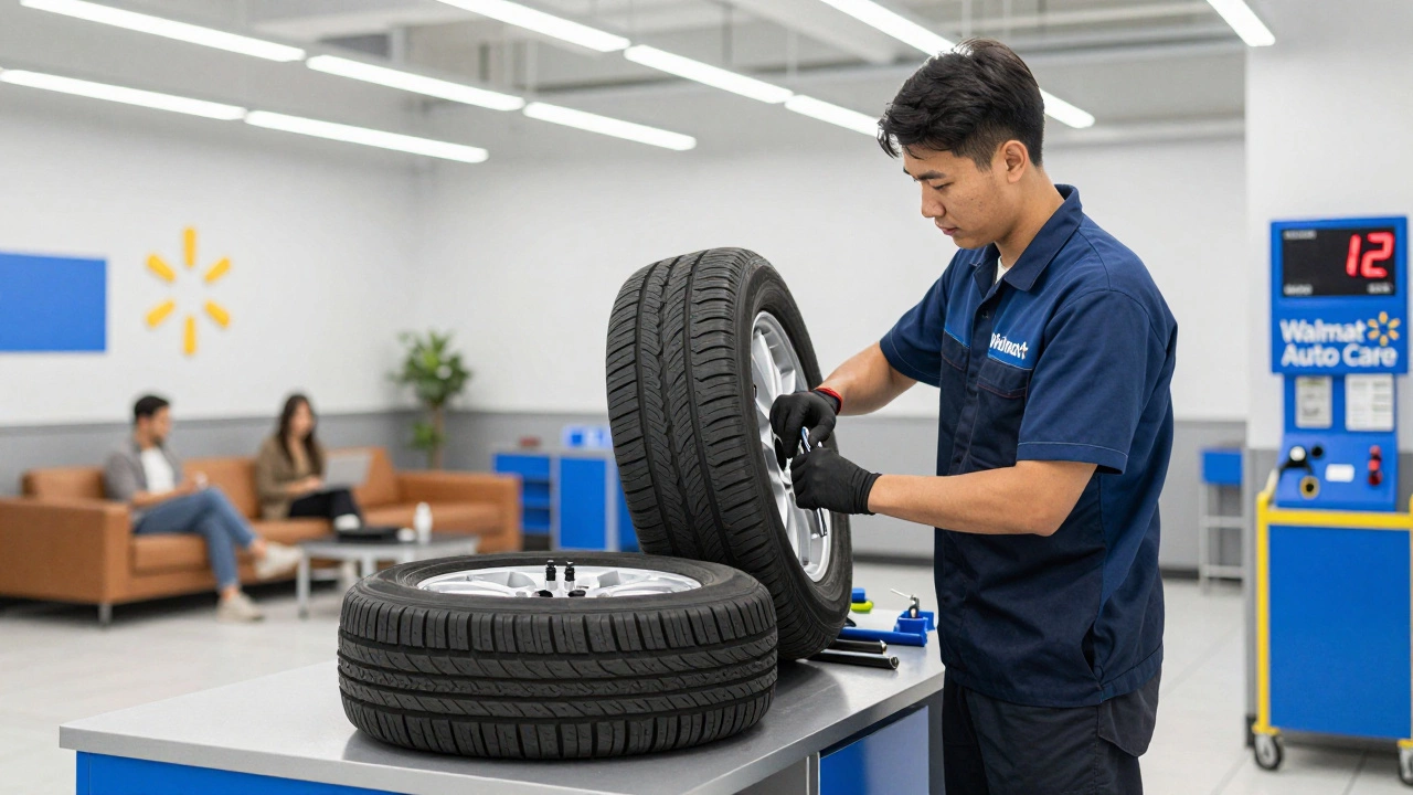 How Much Does Walmart Charge to Install Tires on Rims?