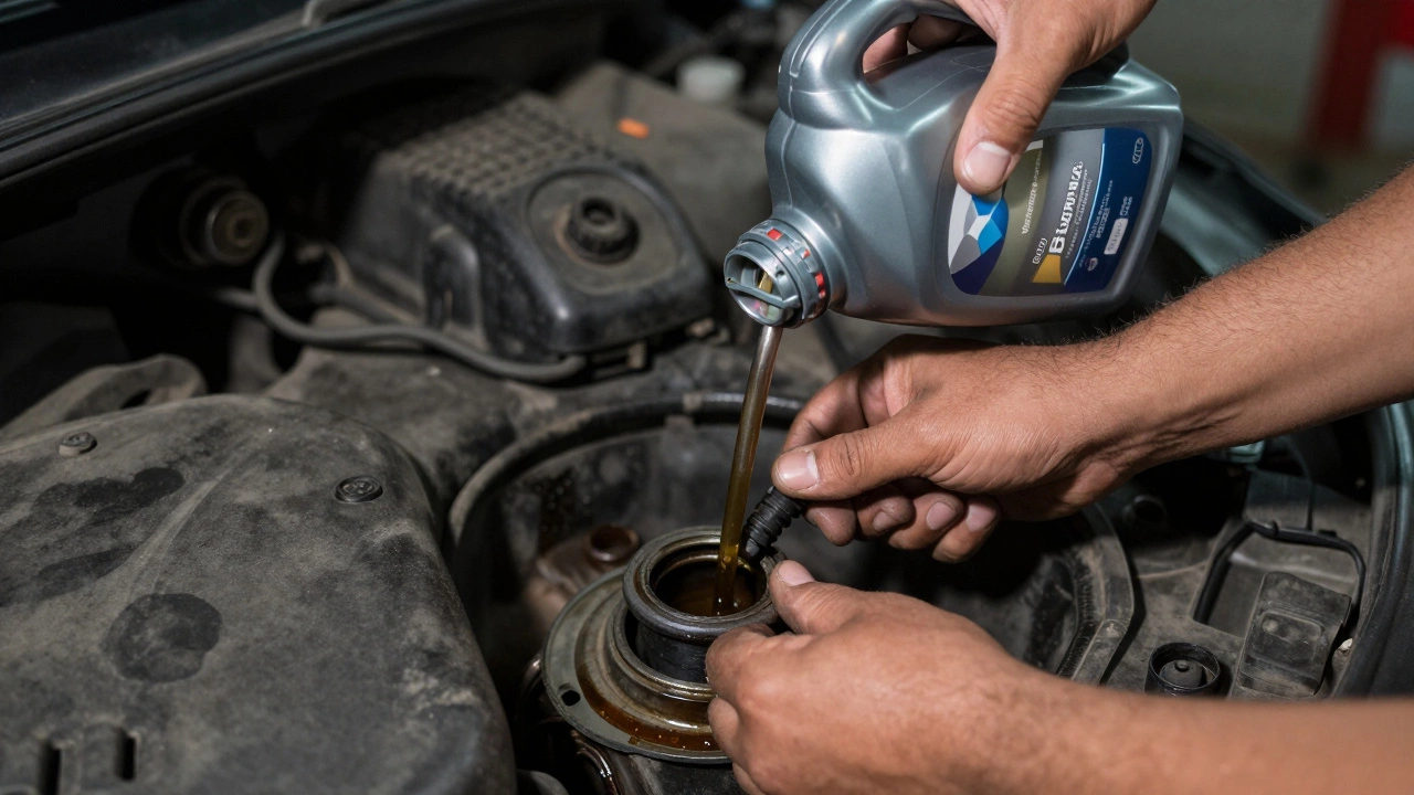 How Much Oil to Add When Dipstick Shows Dry